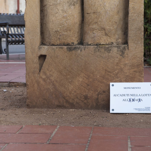 MONUMENTO AI CADUTI NELLA LOTTA ALLA MAFIA